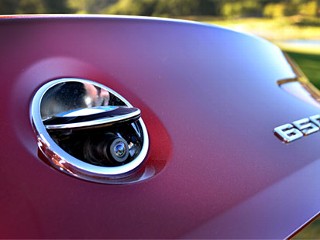 PHOTO: Rear-view camera on car