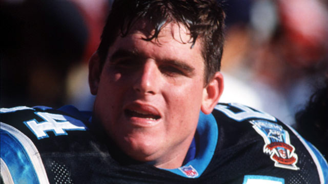 PHOTO: Center Curtis Whitley of the Carolina Panthers during their 17-10 loss to the San Fransisco 49ers at Candlestick Park in San Fransisco, California.