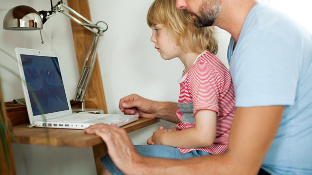PHOTO: Although the growth of "mommy bloggers" has been faster and greater, dad bloggers have recently become more numerous and more prominent than they were previously.