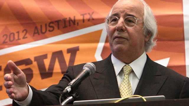 PHOTO: Frank Abagnale speaks onstage at Catch Me If You Can: Frank Abagnale 10 Years Later during the 2012 SXSW Music, Film + Interactive Festival at Austin Convention Center on March 10, 2012 in Austin, Texas.