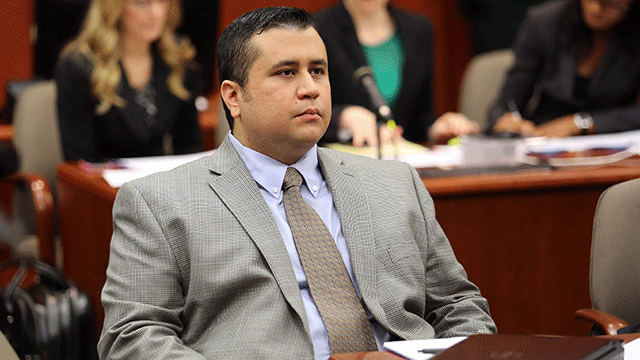 PHOTO: George Zimmerman waits for court to start on the eighth day of his trial in Seminole circuit court, June 19, 2013 in Sanford, Fla.