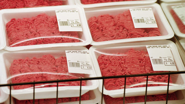 PHOTO: Safeway, Americas second largest supermarket chain, has announced it will no longer sell what the meat industry calls "lean finely textured beef" and the public has come to call "pink slime".