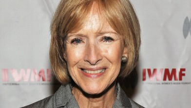 PHOTO: IWMF Courage Co-chair and PBS' journalist Judy Woodruff attends the 21st annual International Women's Journalism Foundation's Courage in Journalism awards.