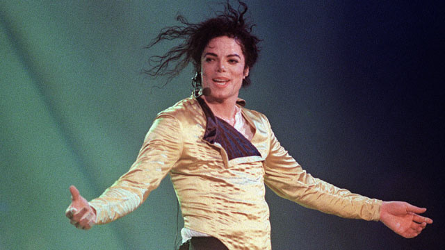 PHOTO: Michael Jackson preforms in Brunei, July 16, 1996.