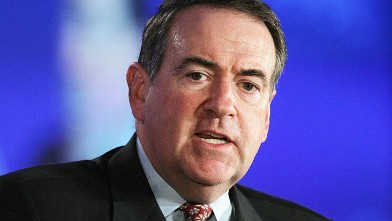 PHOTO: Former Arkansas governor and FOX new personality Mike Huckabee speaks during the 2011 Republican Leadership Conference, June 16, 2011 in New Orleans, La.