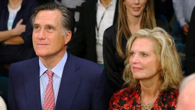 PHOTO: Mitt Romney and Ann Romney sit ringside before Manny Pacquiao takes on Juan Manuel Marquez in their welterweight bout at the MGM Grand Garden Arena on Dec. 8, 2012 in Las Vegas.