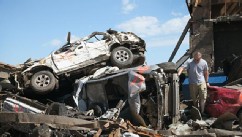 PHOTO: Collapsed building