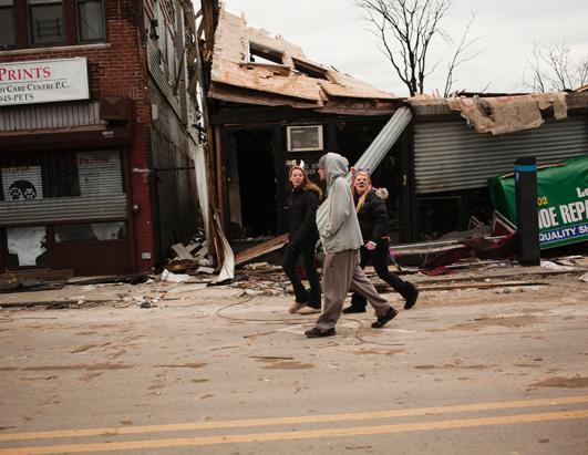 Halloween Celebrated After Superstorm Sandy