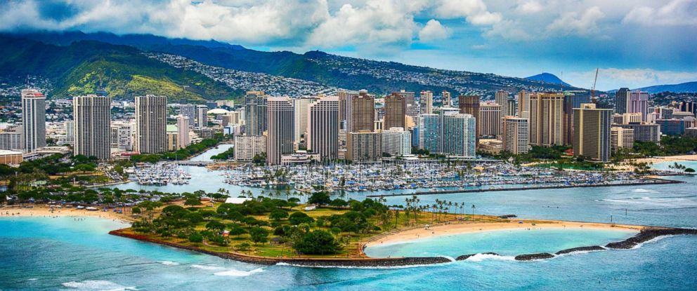PHOTO: The coastline Honolulu, Hawaii is pictured in this undated stock photo.