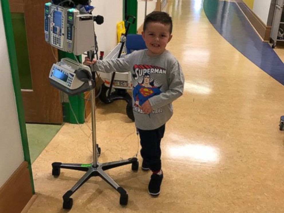 PHOTO: Jimmy Spagnolo has undergone treatment for a glioma or tumor of the brain or spine since he was 4 months old. Hes now 6 and a first grader in Pittsburgh.