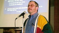 Rev. David Weekley tells his congregation that he was born a girl