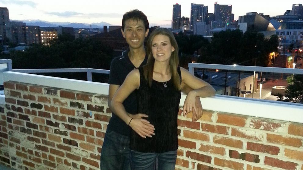 PHOTO: Eugene Han, 21, and Kirstin Davis, 22, survived the Aurora movie theater shooting together and are getting married on the one-year anniversary of the shooting, July 20, 2013.