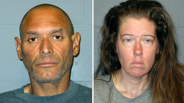PHOTO: Deborah Gomez and Adolfo Gomez, left, were arrested and each charged with two counts of child abuse and five counts of child endangerment in Lawrence, Kan., on June 13, 2012.