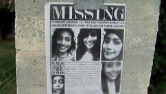 PHOTO: A missing person poster for Adrienne Salinas, who disappeared during a night on drinking in Tempe, Ariz. on June 15, 2013.