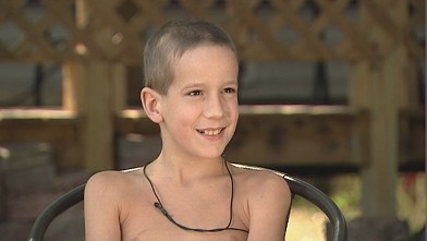 Alex Reamer: Nudist, 9, loves everything about being naked 