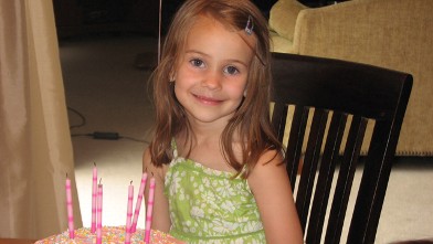 PHOTO: Allison Wyatt is seen in this undated handout photo on her 6th birthday; Allison was killed during a mass shooting at Sandy Hook School in Newtown, Conn. on Dec. 14, 2012.