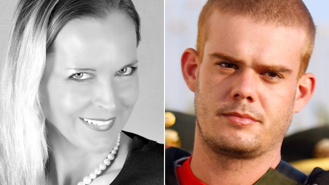 PHOTO: Mary Hamer, 55, left, has befriended notorious killer Joran Van Der Sloot, killer of Natalee Holloway and Peruvian woman Stephany Flores.
