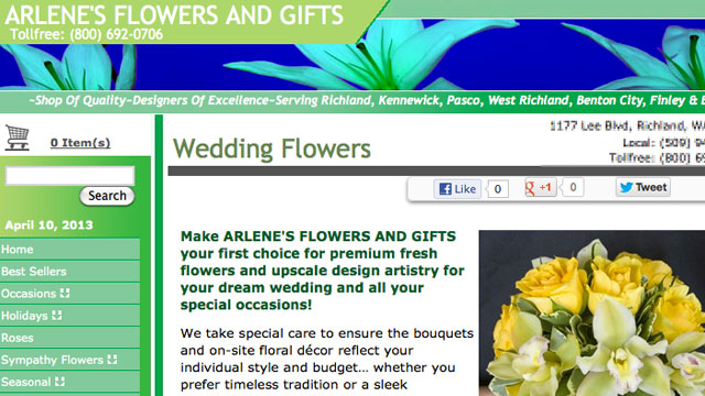 PHOTO: Washingtons attorney general has filed a lawsuit against a florist who allegedly refused to provide wedding flowers to a same-sex couple.