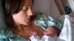PHOTO Sarah Joyce of Indianapolis is only 30, but she had difficulty conceiving her daughter because of years of athletic training as a marathon runner.