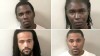 PHOTO: Brandon X. Benson, Anthony Mingo, Hakeem Birch, and Denise Lashawn Bailey were, Jan. 19, 2012, by the Florida A&M University Police Department and are facing hazing charges.