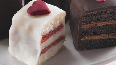 PHOTO: Seen here is Bissinger's Petite cakes, a 'Made in America' gift for Valentine's Day.