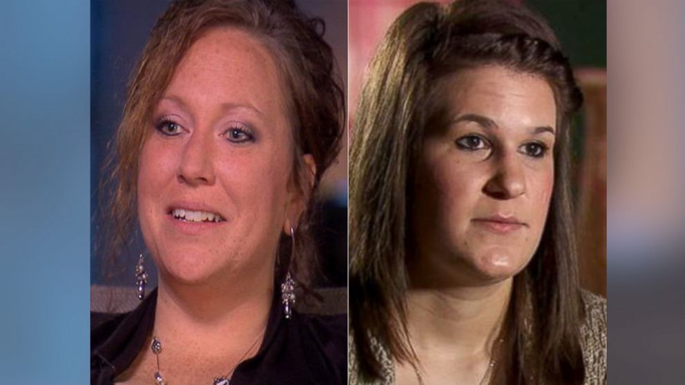 PHOTO: Tasha Adams, left, was arrested for endangering the welfare of a minor when waitress Jackie Connors, right, called the police after seeing her breastfeed while drinking.