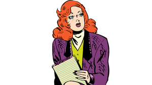 PHOTO "Brenda Starr" Latest Comic Strip Casualty
One Cliffhanger Left: How Will the End Come?
