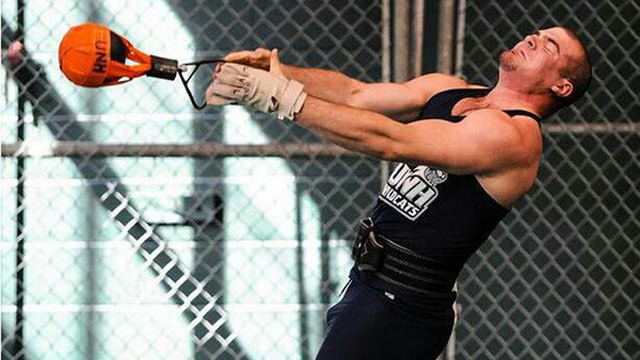 PHOTO: Cameron Lyle, 21, of Plaistow, New Hampshire is giving up his college athletic career for the University of New Hampshire in order to donate bone marrow.