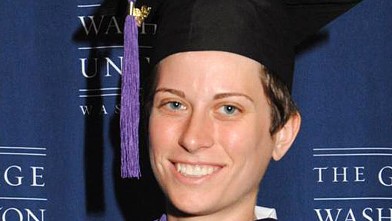 PHOTO: 25-year-old Samantha Ames just graduated from George Washington Law School.