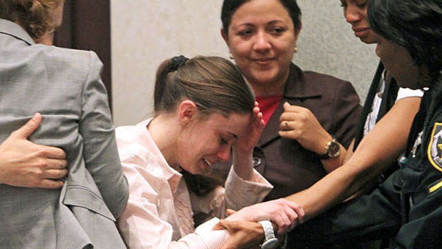 PHOTO: Casey Anthony overcome with emotion after verdict