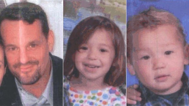 PHOTO: (L-R) Christopher Maffei and his two children Brooklyn and Devin are seen in these photos provided by South San Francisco Police Department.