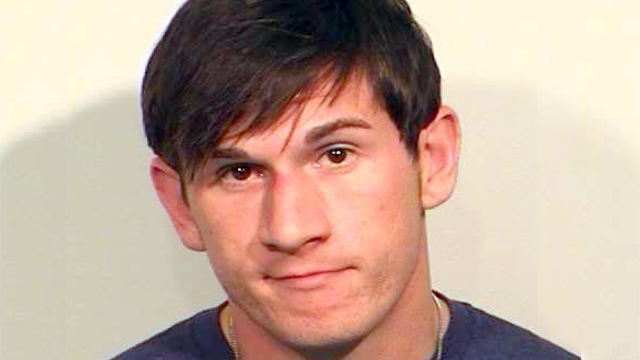 PHOTO: Christopher Shell who is seen here in this handout mugshot by Dallas Fort-Worth Airport Police, was arrested Sept. 6, 2012 at the Airport on several outstanding warrants from Collin County, Texas.