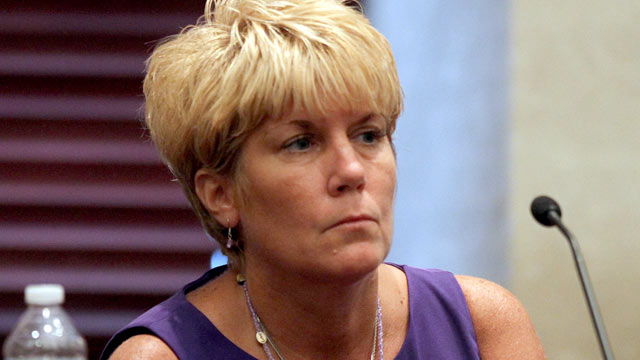 PHOTO:Â Cindy Anthony testifies on day 26 of Casey Anthonys 1st-degree murder trial at the Orange County Courthouse in Orlando, Fla. on June 23, 2011.