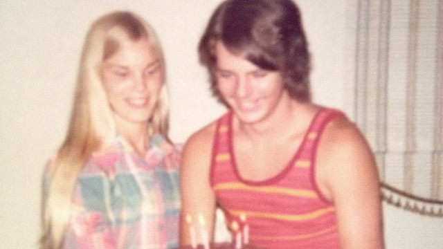 PHOTO: Nancy and Tim Bunnell, who have been together since their sophomore year in high school, circa 1973.