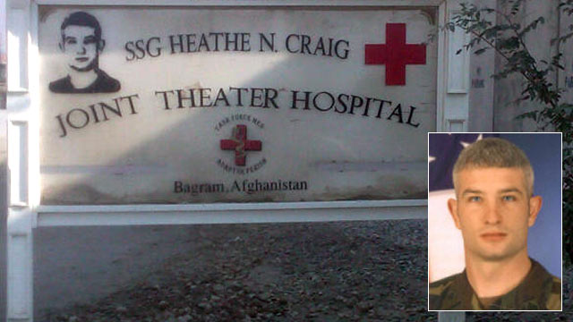 PHOTO: The SSG Heathe N. Craig Joint Theater Hospital was named for Army Staff Sgt. Heathe N. Craig.