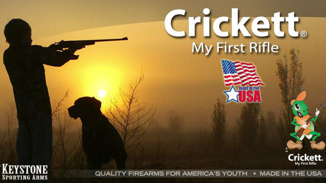 PHOTO: The youth firearm, "My First Rifle," is shown advertised on Cricketts website.