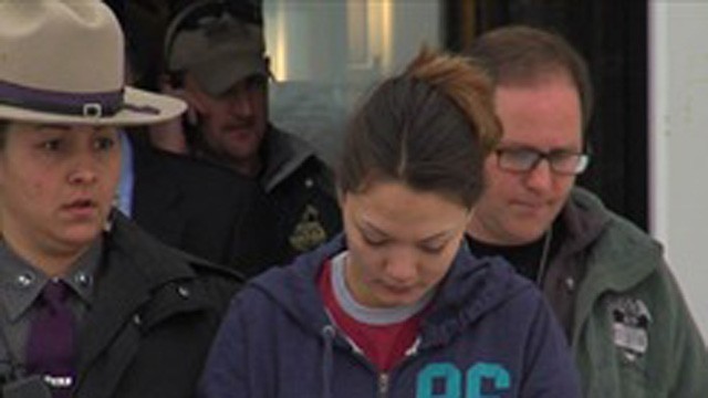 PHOTO: Dawn Nguyen, center, was arrested in connection to a shooting in Webster, NY that occurred on Dec. 24, 2012, leaving 2 firefighters dead and two injured.