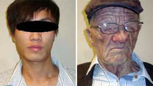 PHOTO An elderly, wrinkled white man boarded a plane in Hong Kong and a young, baby-faced Asian deplaned in Vancouver, in what Canadian authorities are calling an "unbelievable" case of disguised identity.