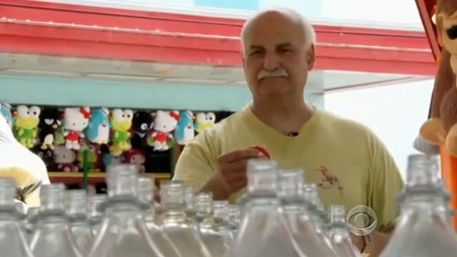 PHOTO: Peter Drakos had won so many toys he has donated about a quarter of a million toys to more than 50 different charities.