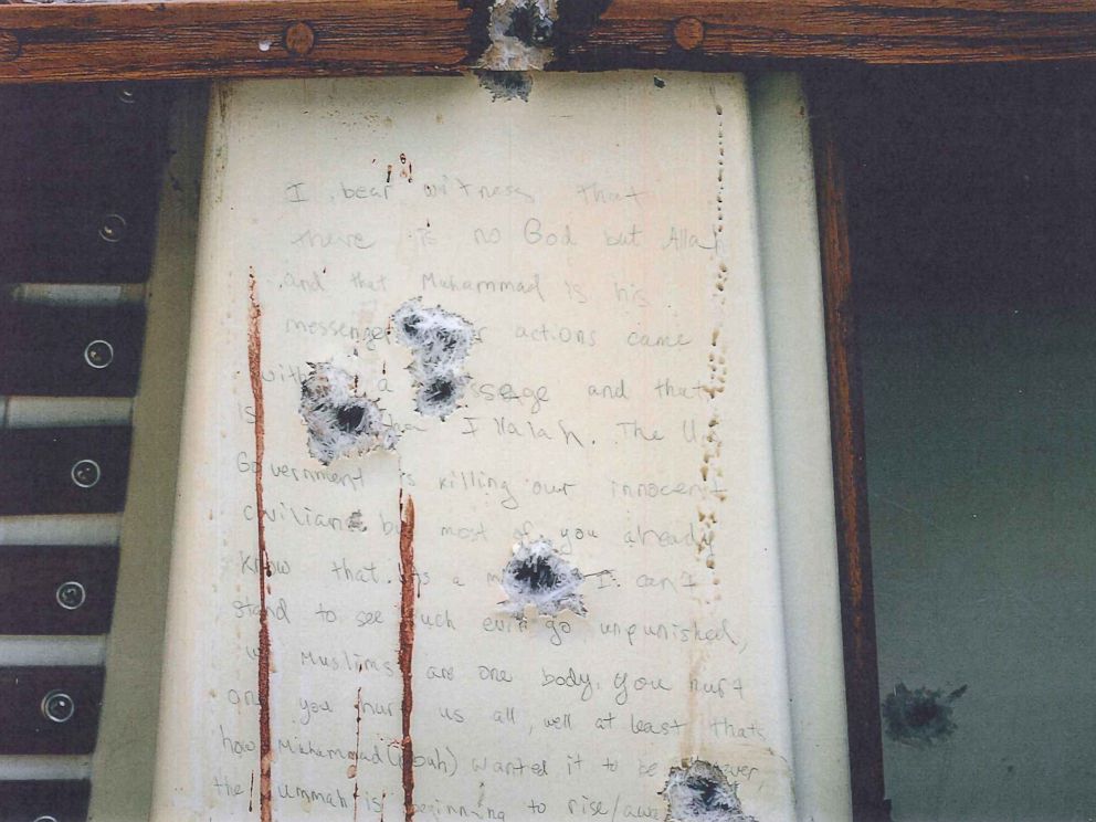 What Boston Marathon Bombing Suspect Dzhokhar Tsarnaev Wrote In Blood ...