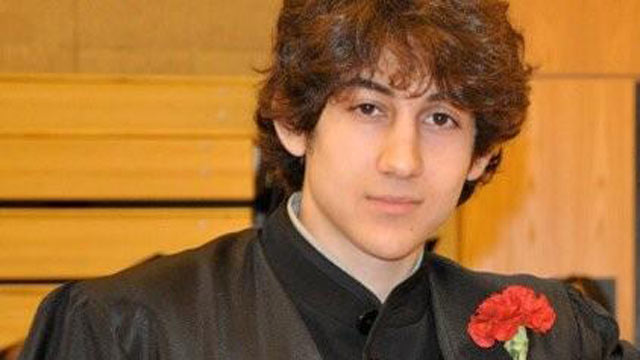 PHOTO: Robin Young tweets this photo of Dzhokhar Tsarnaev, "My beloved nephew on right, djohar tsarnaev on left, happy cambridge Rindge and Latin grads.heartbreaking"