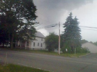 Photos: Severe Weather: Possible Twister, Elmira, N.Y.