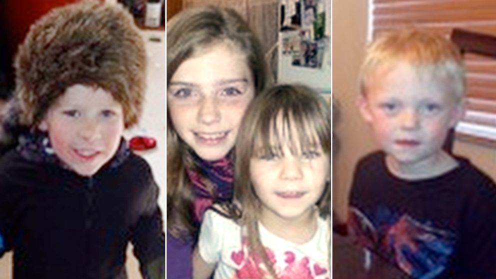 PHOTO: From left, Evan, Shelby Fitzpatrick and Chloe Glanton, and Tate McIntee are shown in these undated photos.