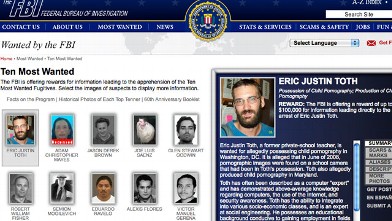 PHOTO: 153 Fugitives have been captured as a result of tips and assistance from the public.