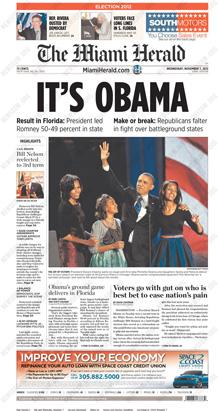 Election Front Pages