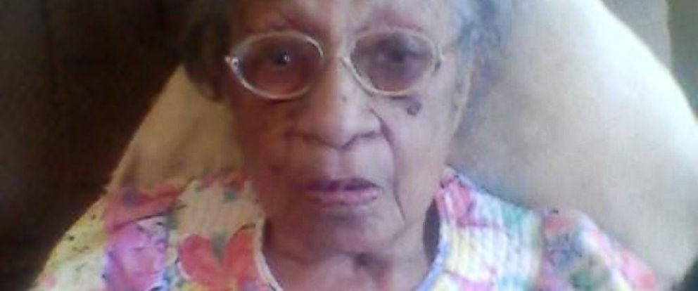 PHOTO: Genora Hamm Biggs, 103, said she has been told not to come back to her life-long church after an argument with her new pastor.