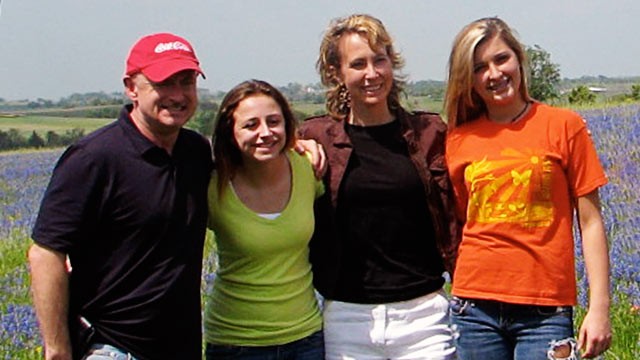 PHOTO: Giffords became a stepmom to two teen girls, Claudia and Claire, after years of yearning to be a mother herself.