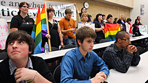 Photo: Gay and Transgender Students Fight for Visibility