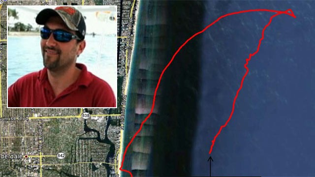 PHOTO: Guma Aguiar of Fort Lauderdale, Fla., steering his fishing boat the T.T. Zion in March 2011.