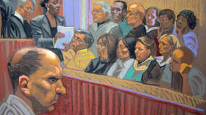 PHOTO A jury has sentenced Steven Hayes to death in the deadly Cheshire home invasion case. Hayes, 47, was convicted last month for the killings of Jennifer Hawke-Petit and her daughters, Hayley and Michaela.